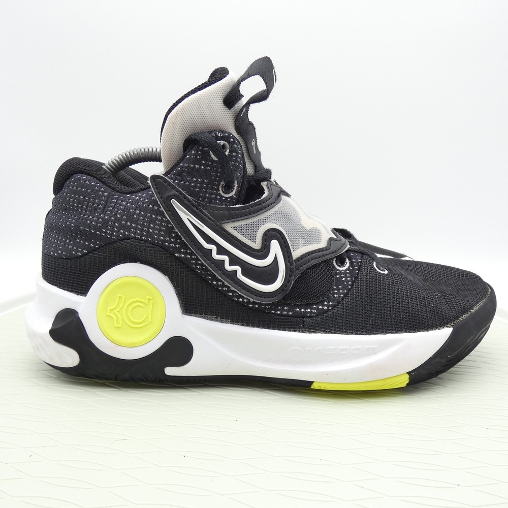 Nike KD Trey 5 X Mens Basketball Shoes Black White Volt DD9538-001 Size 10